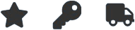 A black key is in the shape of a heart.