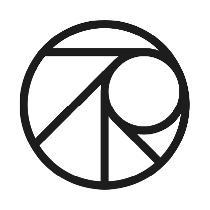 Black and white circular pattern