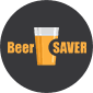 Beer Saver icon on dark background